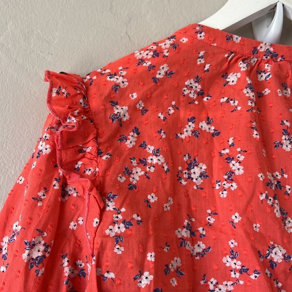 Gap Print Ruffle Shirt - Picture 7 of 11